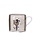 KIUB Mug Expresso Droit + Fourreau Bug Art Chats Velo