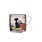 KIUB Mug Expresso Droit + Fourreau Bug Art Chat Et Coussins