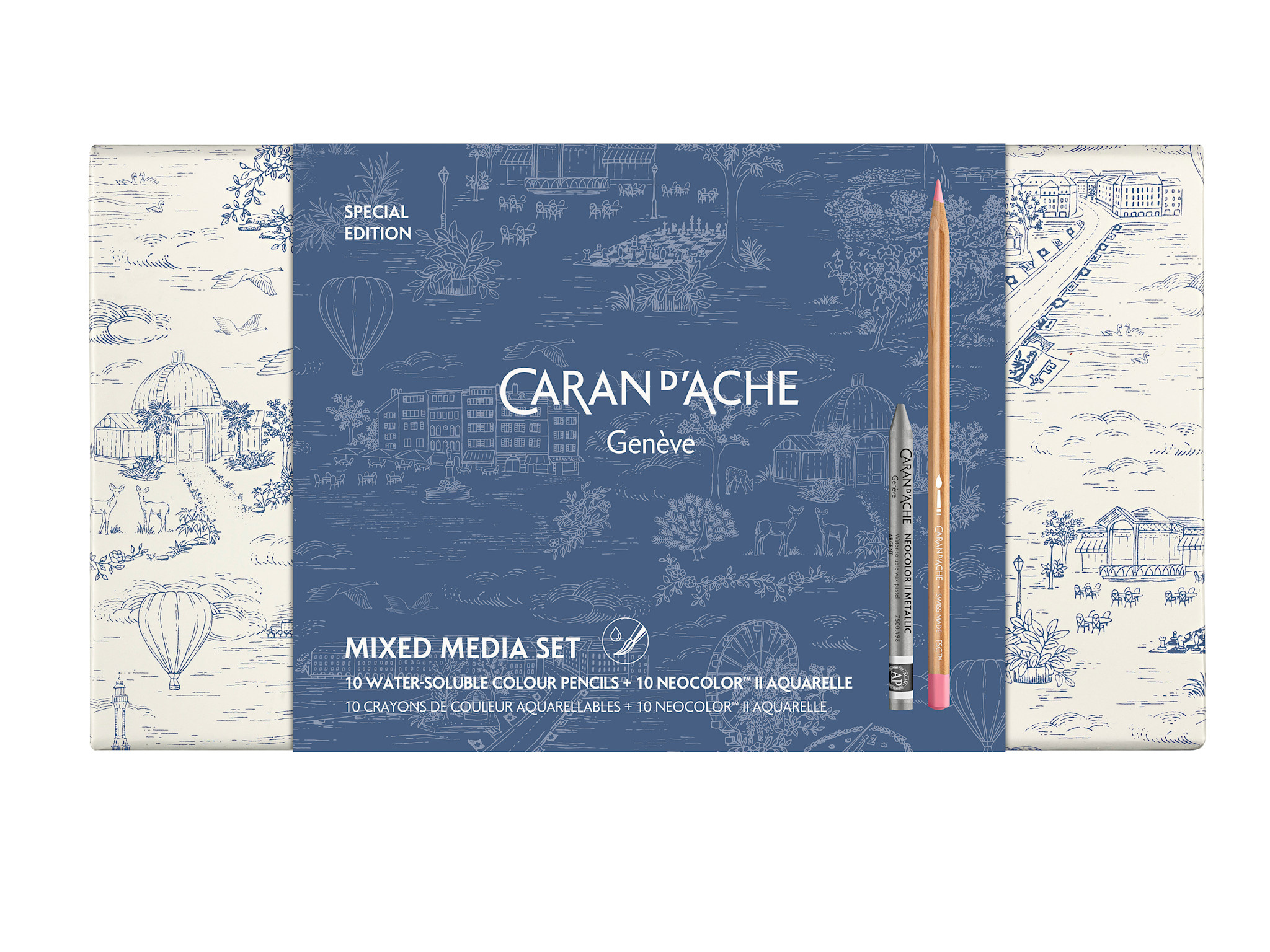 CARAN D'ACHE Set Multi-Produits, 20 Pcs, Noël 2026