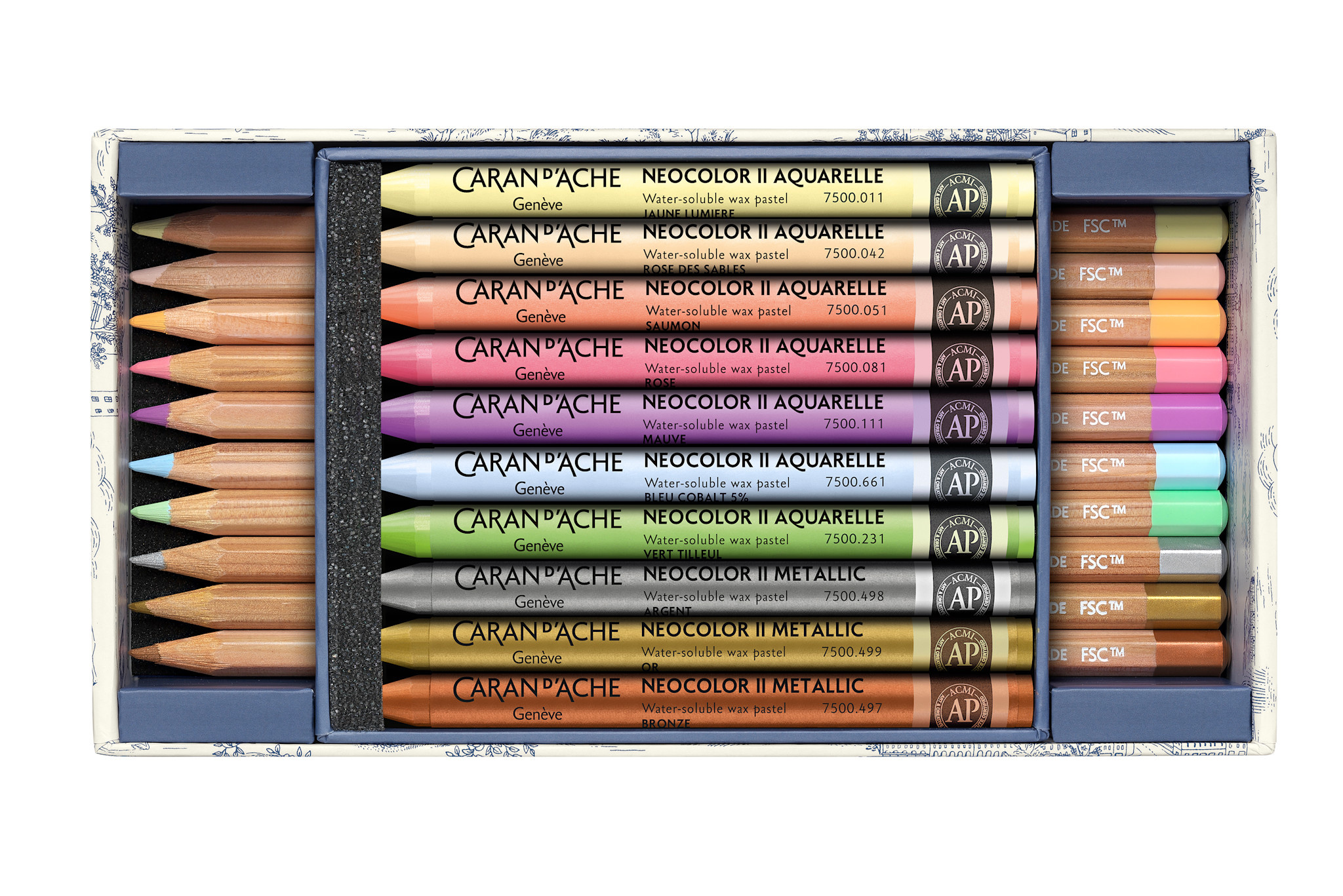 CARAN D'ACHE Set Multi-Produits, 20 Pcs, Noël 2026