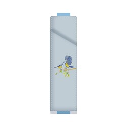 EDITIONS DU DESASTRE Icones - Trousse Élastique - Mésange 4x16cm