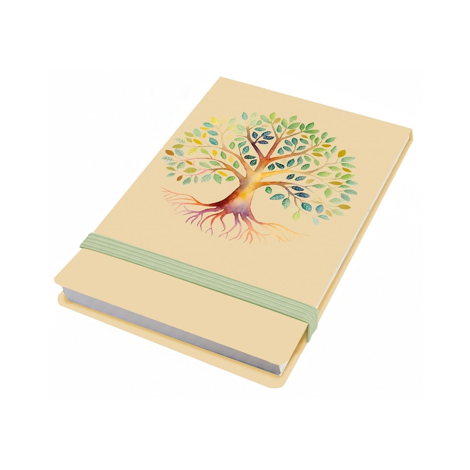 EDITIONS DU DESASTRE Icones - Carnet souple simili cuir B7 - Arbre 8x12cm 192p blanches