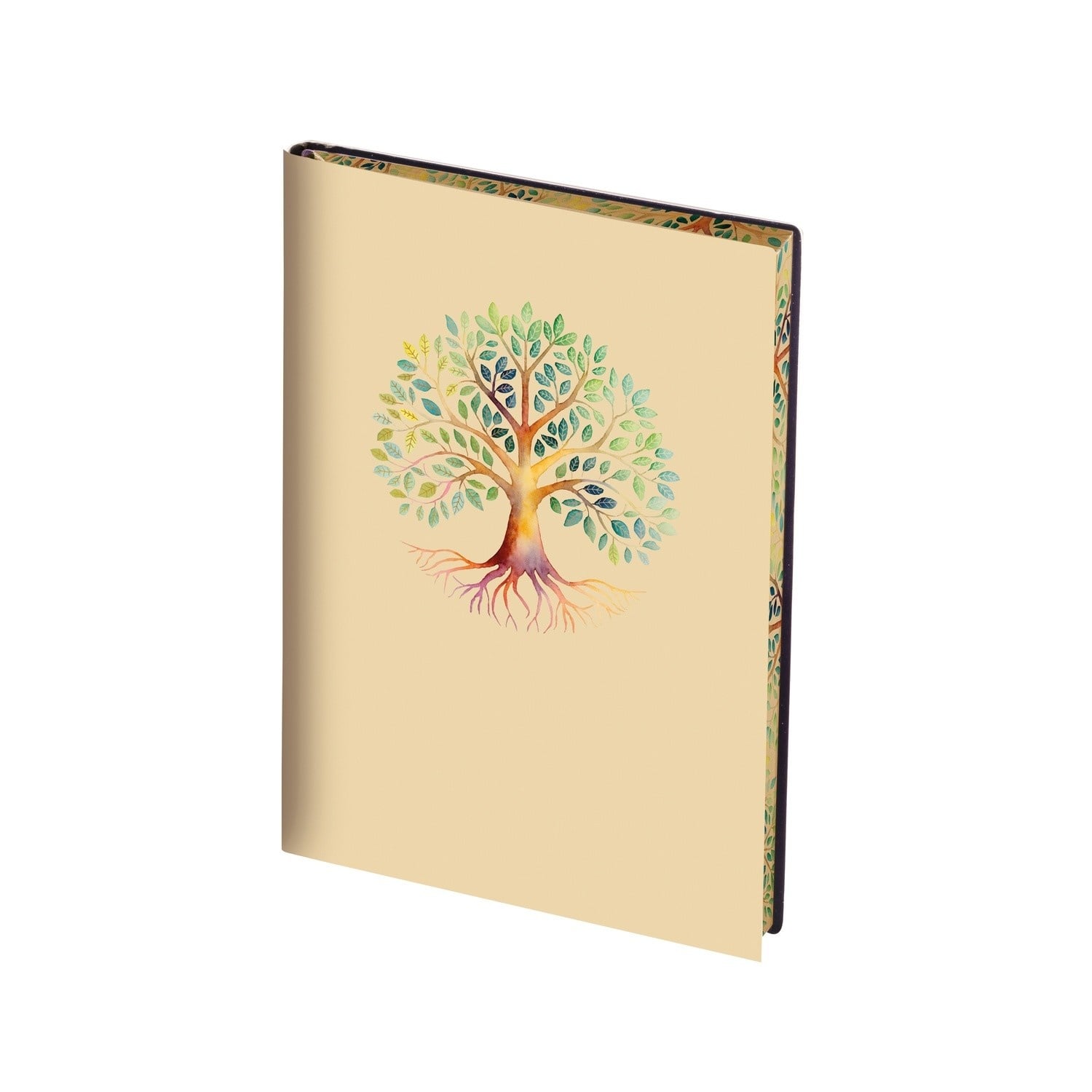 EDITIONS DU DESASTRE Icones - Carnet souple simili cuir A6 - Arbre 10,5x15cm 192p lignées
