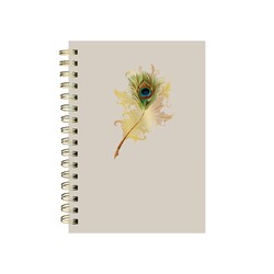 EDITIONS DU DESASTRE Icones - Carnet À Spirales - Plume 16x21cm 192p lignées