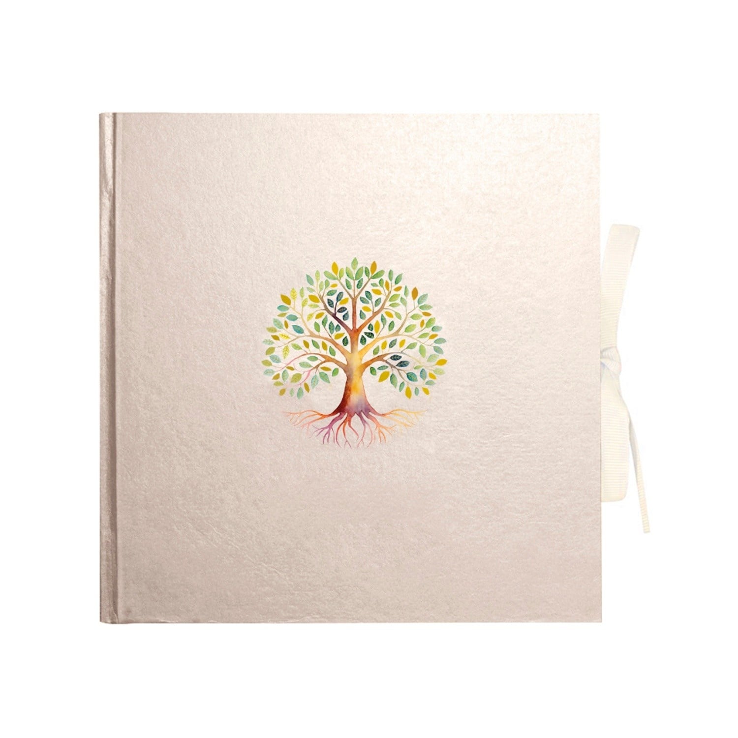 EDITIONS DU DESASTRE Icones - Livre D'Or couverture rigide en tissu satiné - Arbre 25x25cm