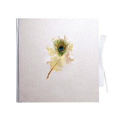 EDITIONS DU DESASTRE Icones - Livre D'Or couverture rigide en tissu satiné - Plume 25x25cm