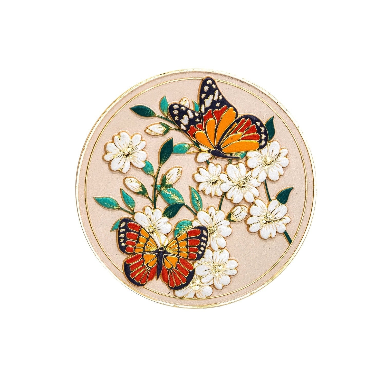 EDITIONS DU DESASTRE Kyoto - Miroir - Papillon Ø 8cm