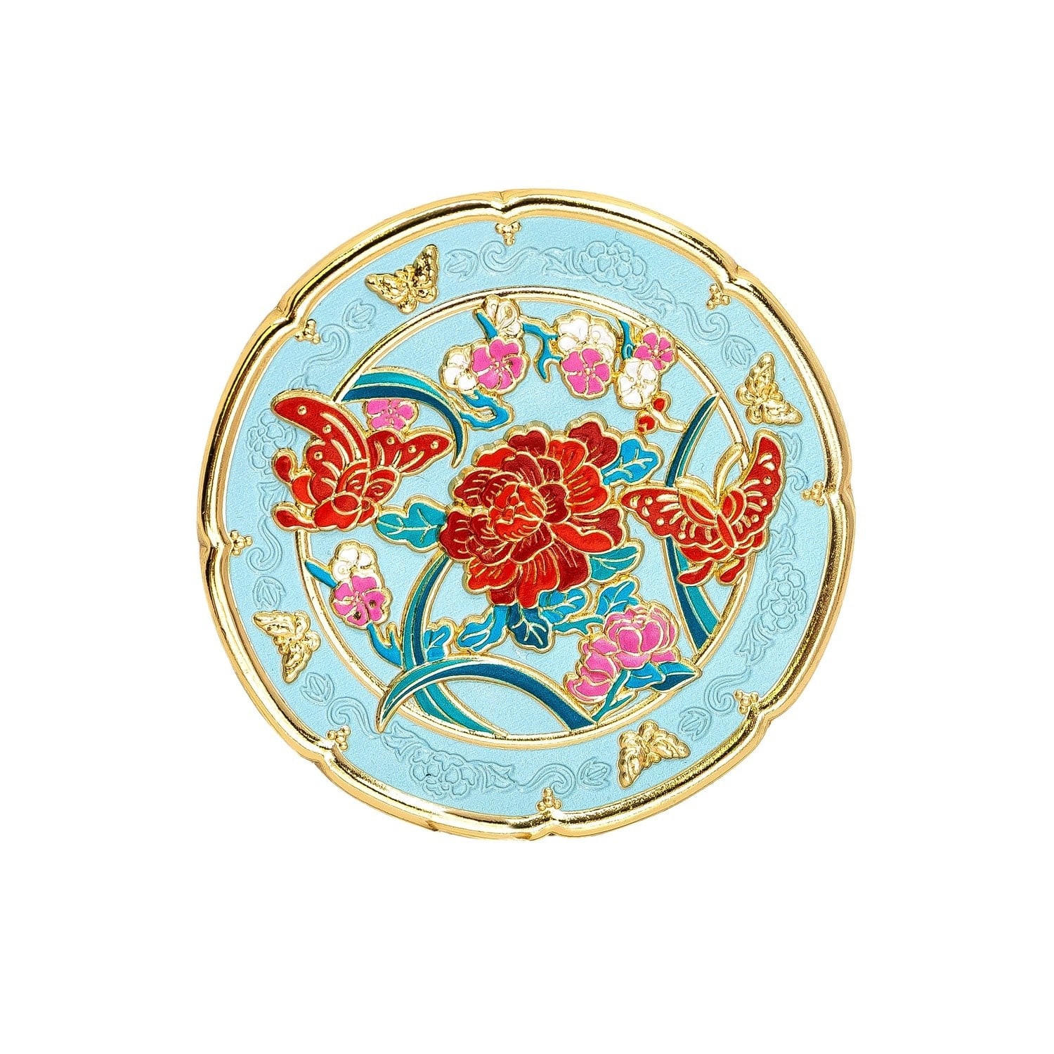 EDITIONS DU DESASTRE Kyoto - Miroir - Pivoine Ø 8cm