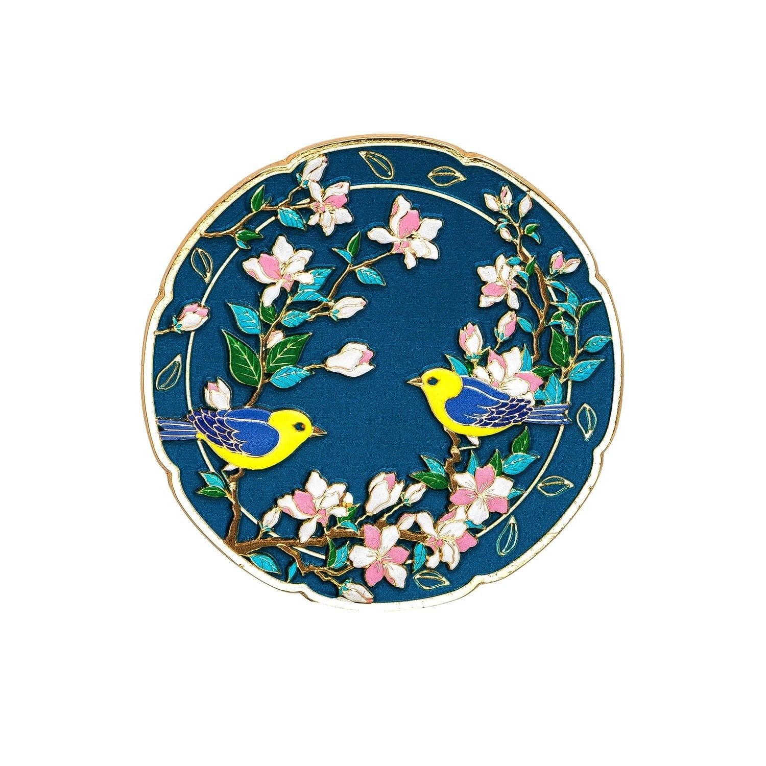EDITIONS DU DESASTRE Kyoto - Miroir - Mésange Ø 8cm