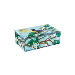 EDITIONS DU DESASTRE Kyoto - Boîte En Verre doublée velours noir- Mésange 18x13x6cm