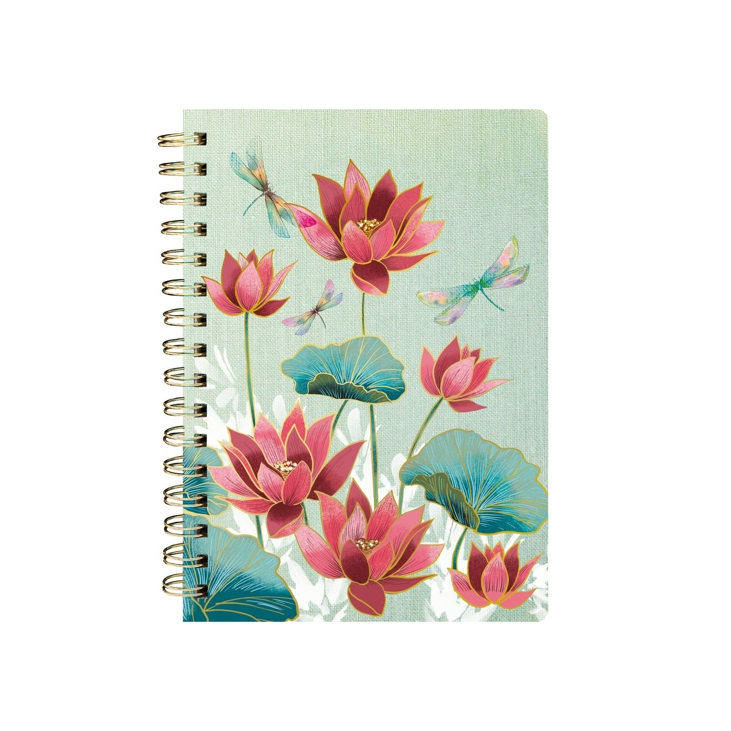 EDITIONS DU DESASTRE Kyoto - Carnet À Spirales - Lotus 16x21cm 192p lignées