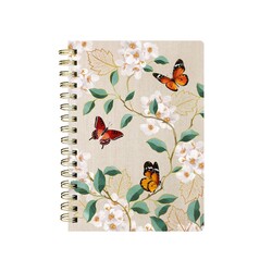 EDITIONS DU DESASTRE Kyoto - Carnet À Spirales - Papillon 16x21cm 192p lignées