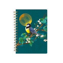 EDITIONS DU DESASTRE Kyoto - Carnet À Spirales - Mésange 16x21cm 192p lignées