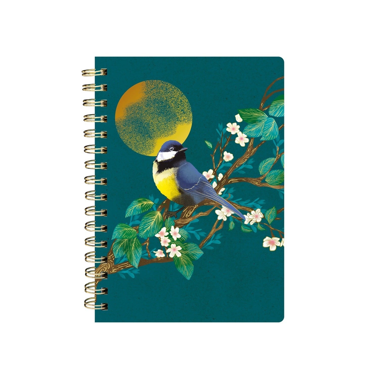 EDITIONS DU DESASTRE Kyoto - Carnet À Spirales - Mésange 16x21cm 192p lignées
