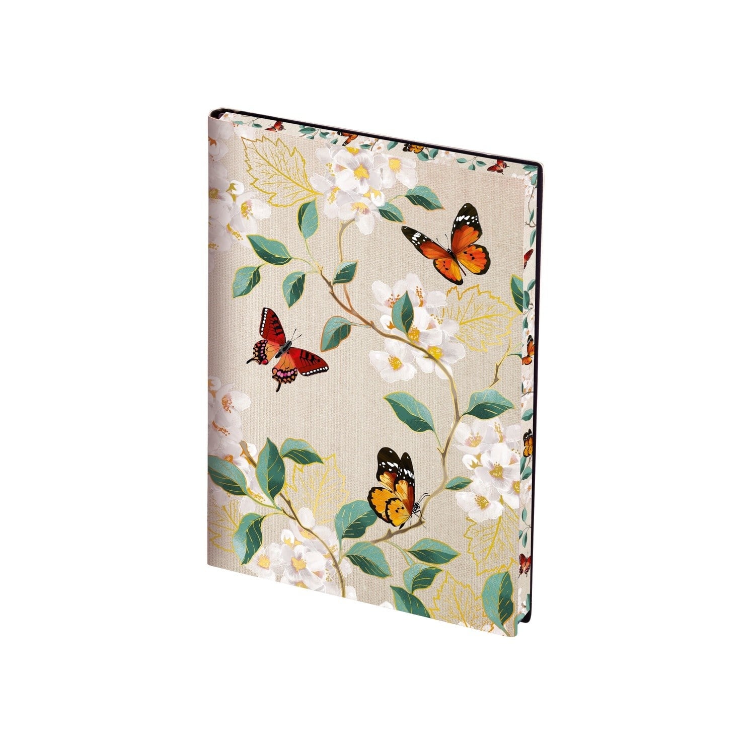 EDITIONS DU DESASTRE Kyoto - Carnet Souple simili cuir - Papillon 16x20cm 192p lignées