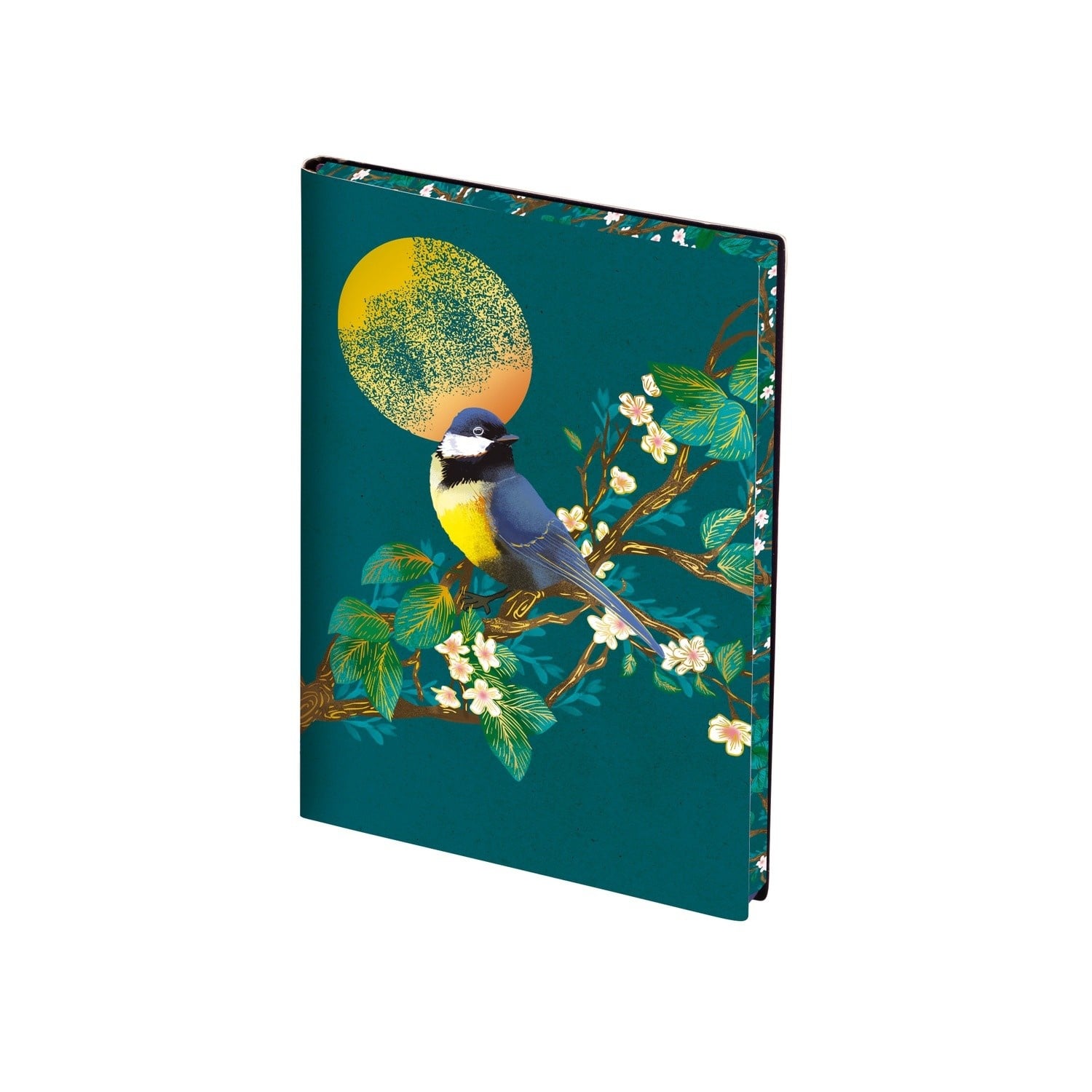EDITIONS DU DESASTRE Kyoto - Carnet Souple simili cuir - Mésange 16x20cm 192p lignées