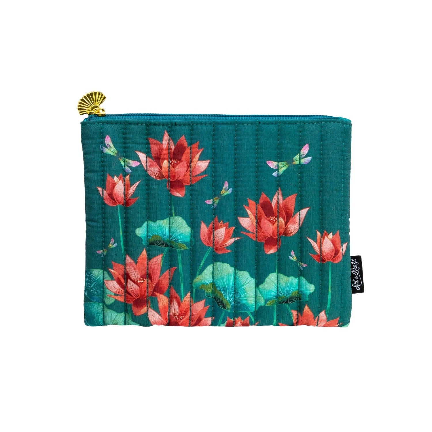 EDITIONS DU DESASTRE Kyoto - Pochette Plate coton Mm - Lotus 20x15cm