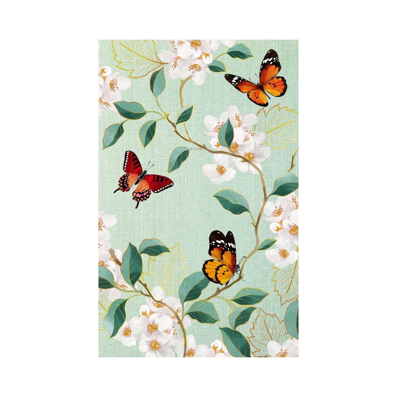 EDITIONS DU DESASTRE Kyoto - Cahier Mot De Passe - Papillon 9x14cm