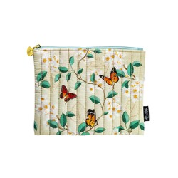 EDITIONS DU DESASTRE Kyoto - Pochette Plate coton Mm - Papillon 20x15cm