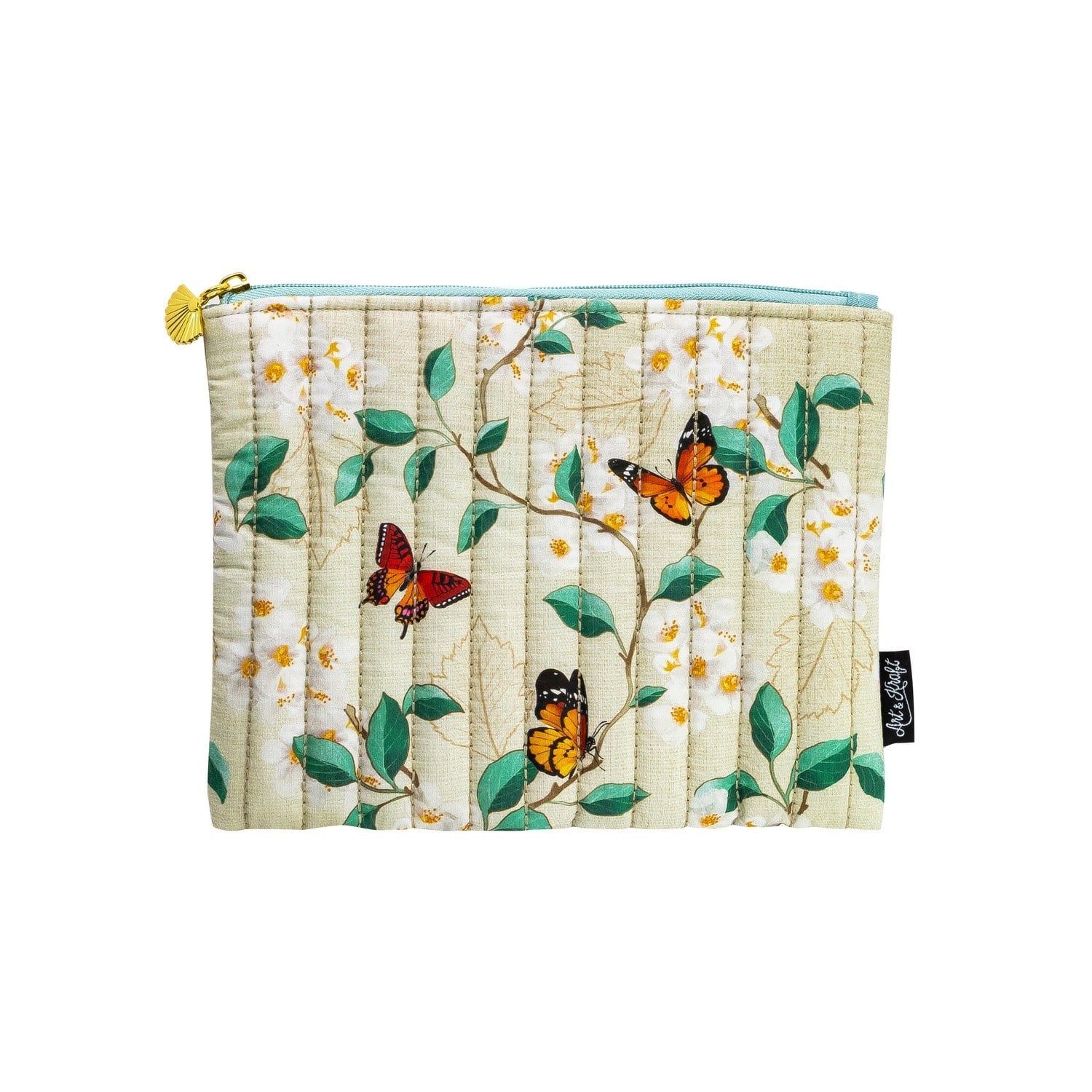 EDITIONS DU DESASTRE Kyoto - Pochette Plate coton Mm - Papillon 20x15cm