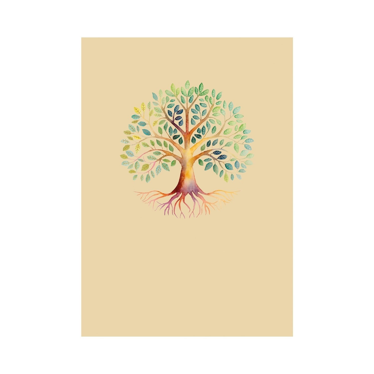 EDITIONS DU DESASTRE Icones - Cahier - Arbre 15x21cm 48p lignées