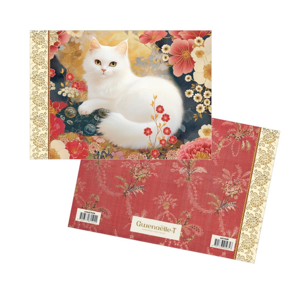 Cahier Illustre 48 Pages 21 X 15 Cm - Chat