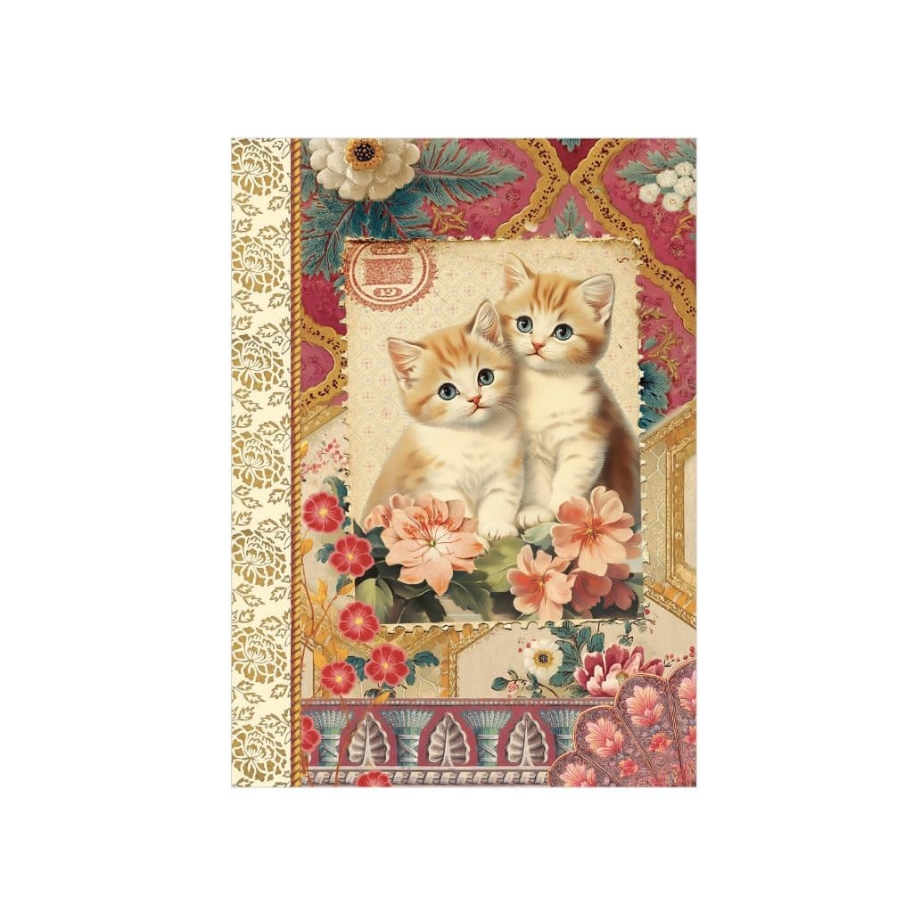 Carnet De Note 48 Pages 10.5 X 15 Cm - Chat