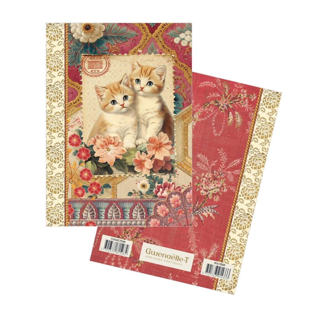 Carnet De Note 48 Pages 10.5 X 15 Cm - Chat