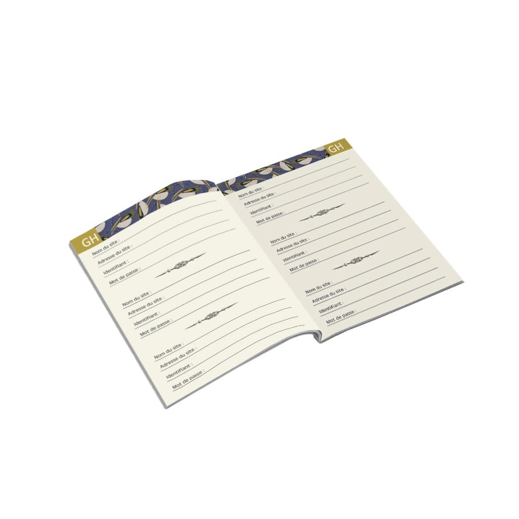 Carnet Mot De Passe 48 Pages 10 X 15 Cm - Chat