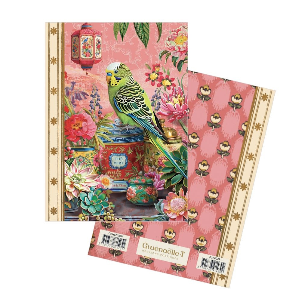 Carnet Mot De Passe 48 Pages 10 X 15 Cm - Perruche Boite A The