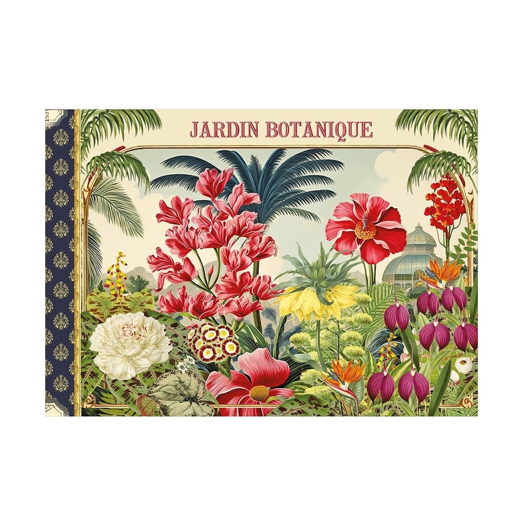 Cahier Illustre 48 Pages 21 X 15 Cm - Jardin Botanique
