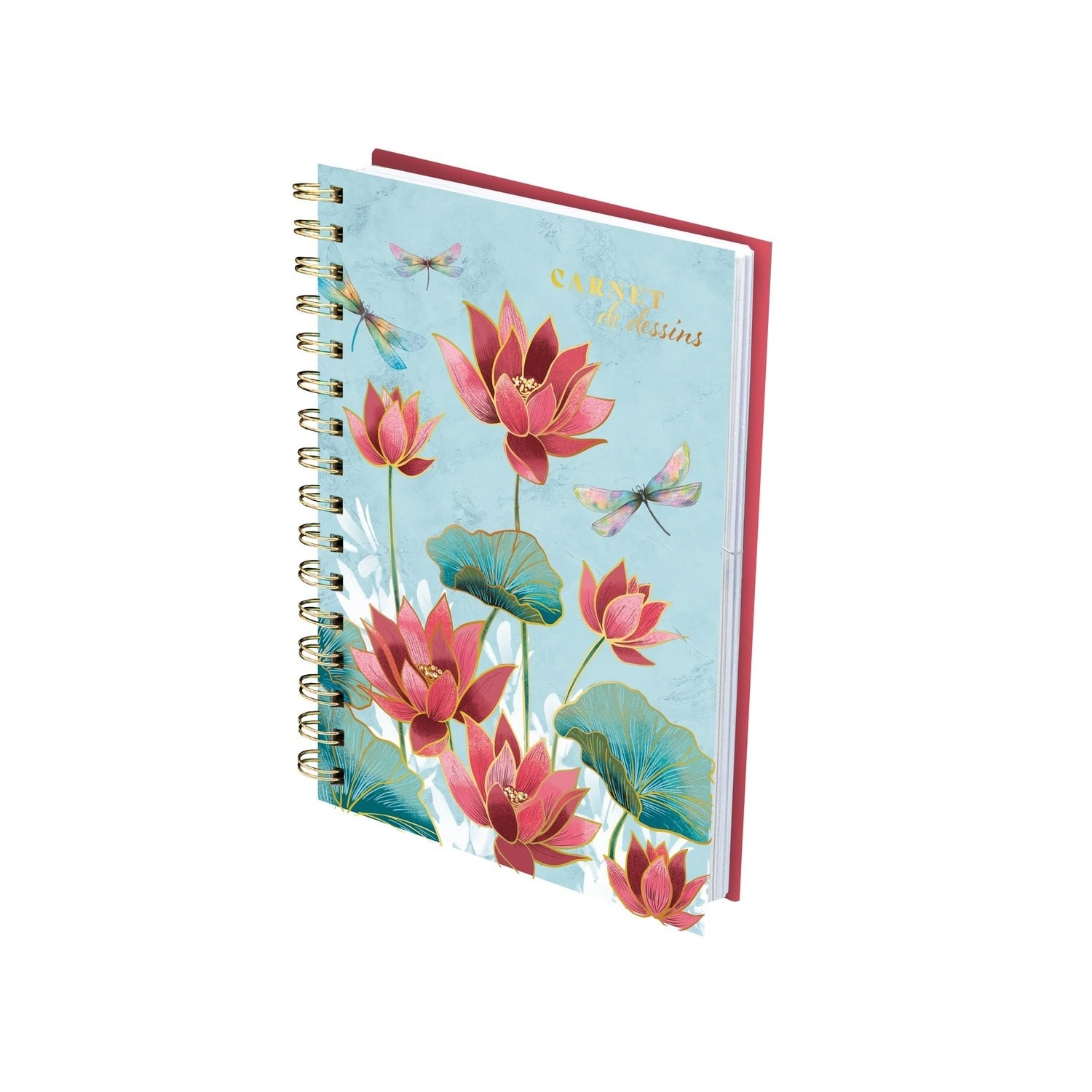 EDITIONS DU DESASTRE Kyoto - Carnet De Croquis - Lotus 17x21cm 60p 120g/60p 240g