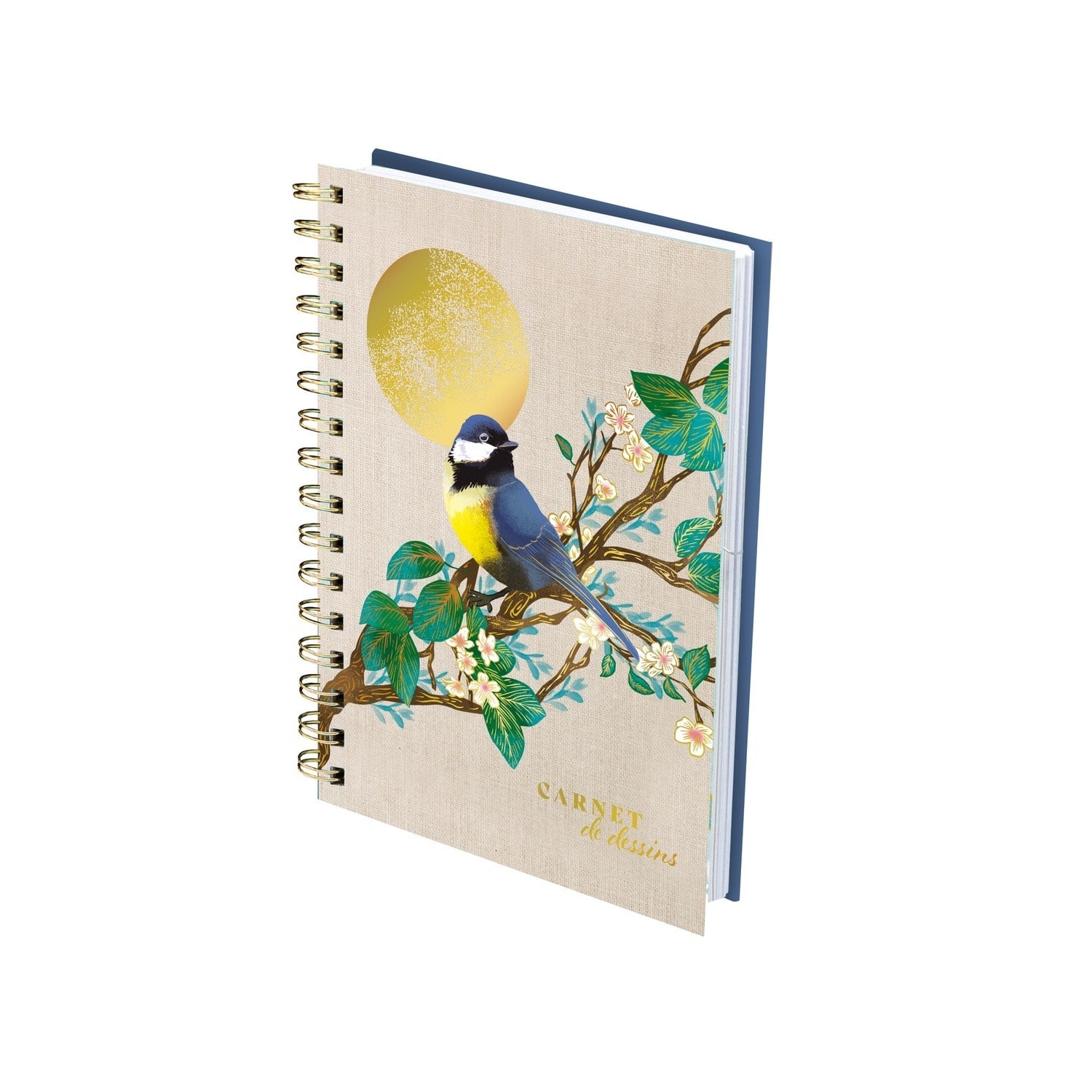 EDITIONS DU DESASTRE Kyoto - Carnet De Croquis - Mésange 17x21cm 60p 120g/60p 240g