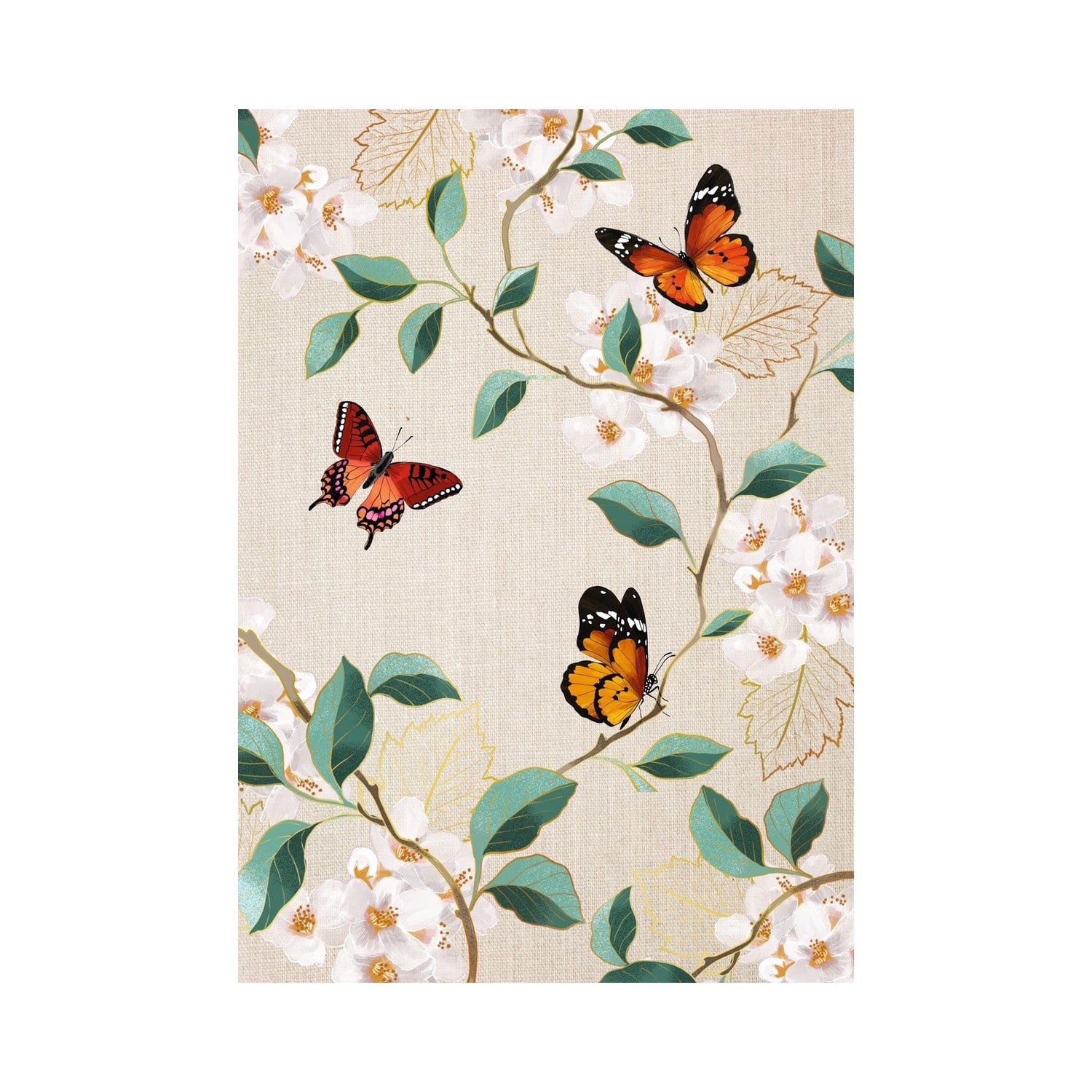 EDITIONS DU DESASTRE Kyoto - Cahier - Papillon 15x21cm 48p lignées