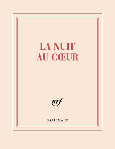 GALLIMARD Carnet Carré La Nuit Au Cœur