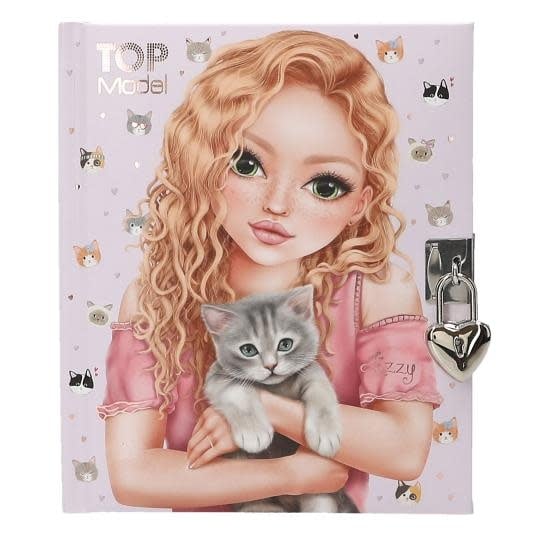 TOP MODEL Journal intime de Kitty KITTY and DOGGY 15,5x18,5cm 192p
