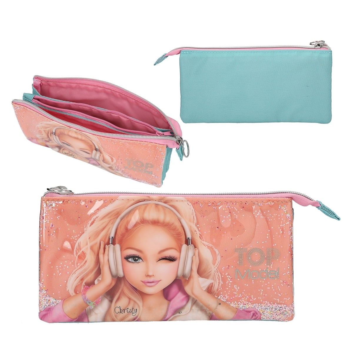TOP MODEL Trousse MUSIC 22x11cm