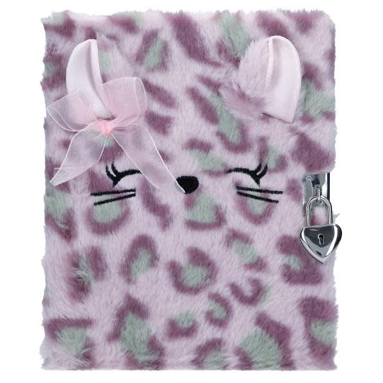 TOP MODEL Journal Intime Cosy Cat, Lilas 17x19,5cm 96p