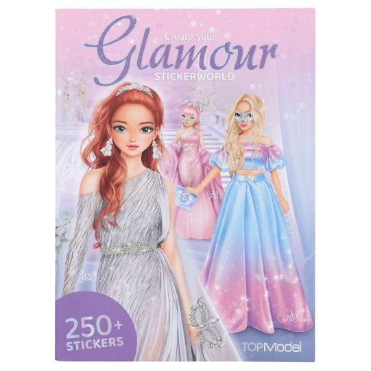 TOP MODEL Glamour Stickerworld 22x30cm 24p