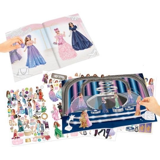 TOP MODEL Glamour Stickerworld 22x30cm 24p