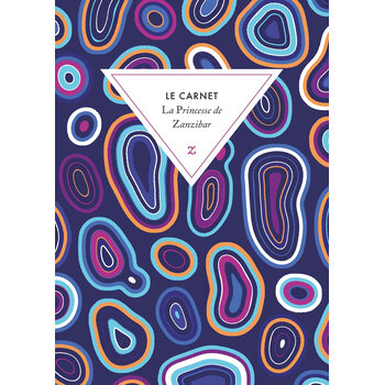 ZULMA Le Carnet La Princesse De Zanzibar 15x21cm 144 p lignées en alternance papier ivoire 90 g