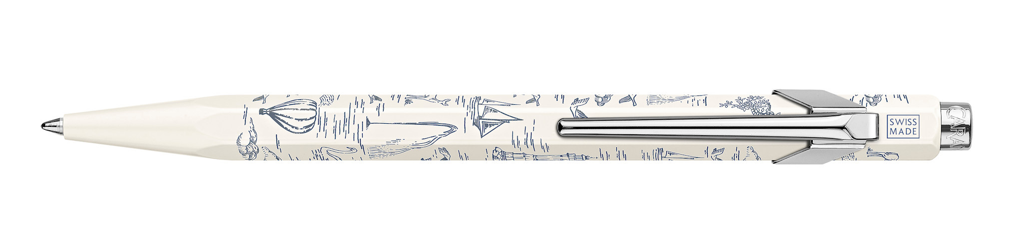 CARAN D'ACHE Set 849 Stylo Bille + Porte-Mine 0,5Mm Noël 2026