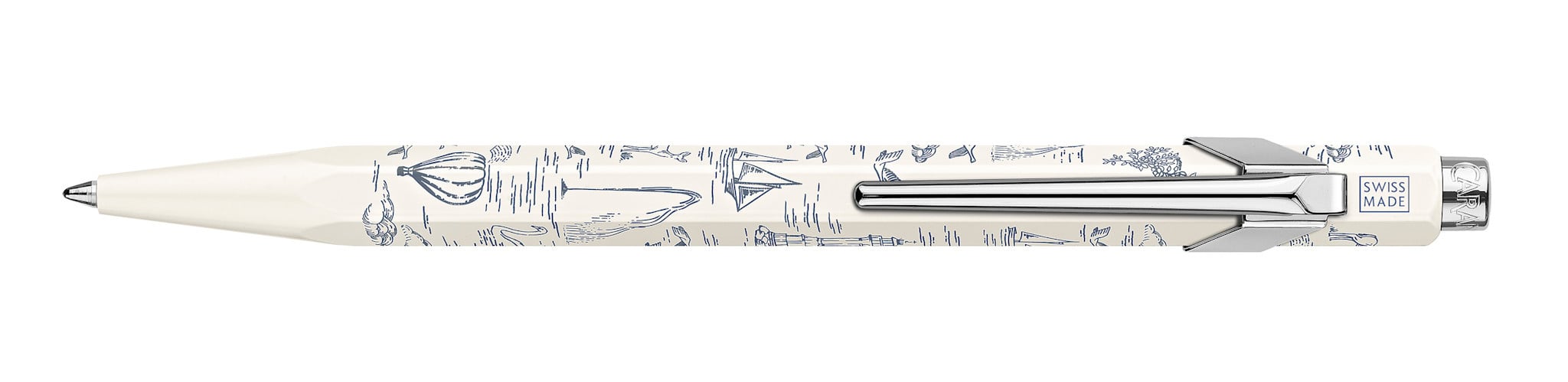 CARAN D'ACHE Set 849 Stylo Bille + Porte-Mine 0,5Mm Noël 2026