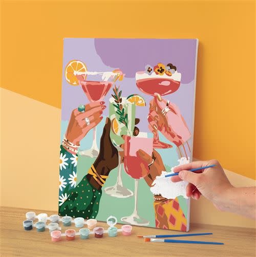GRAINE CREATIVE Peinture Au Numéro 30X40 Cm - Cheers
