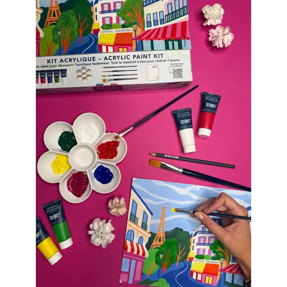 LEFRANC BOURGEOIS Kit Acryl Paris Mon Amour
