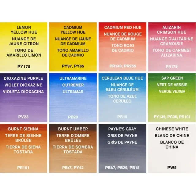 WINSOR & NEWTON Cotman Aquarelle Set De Poche D'Exterieur