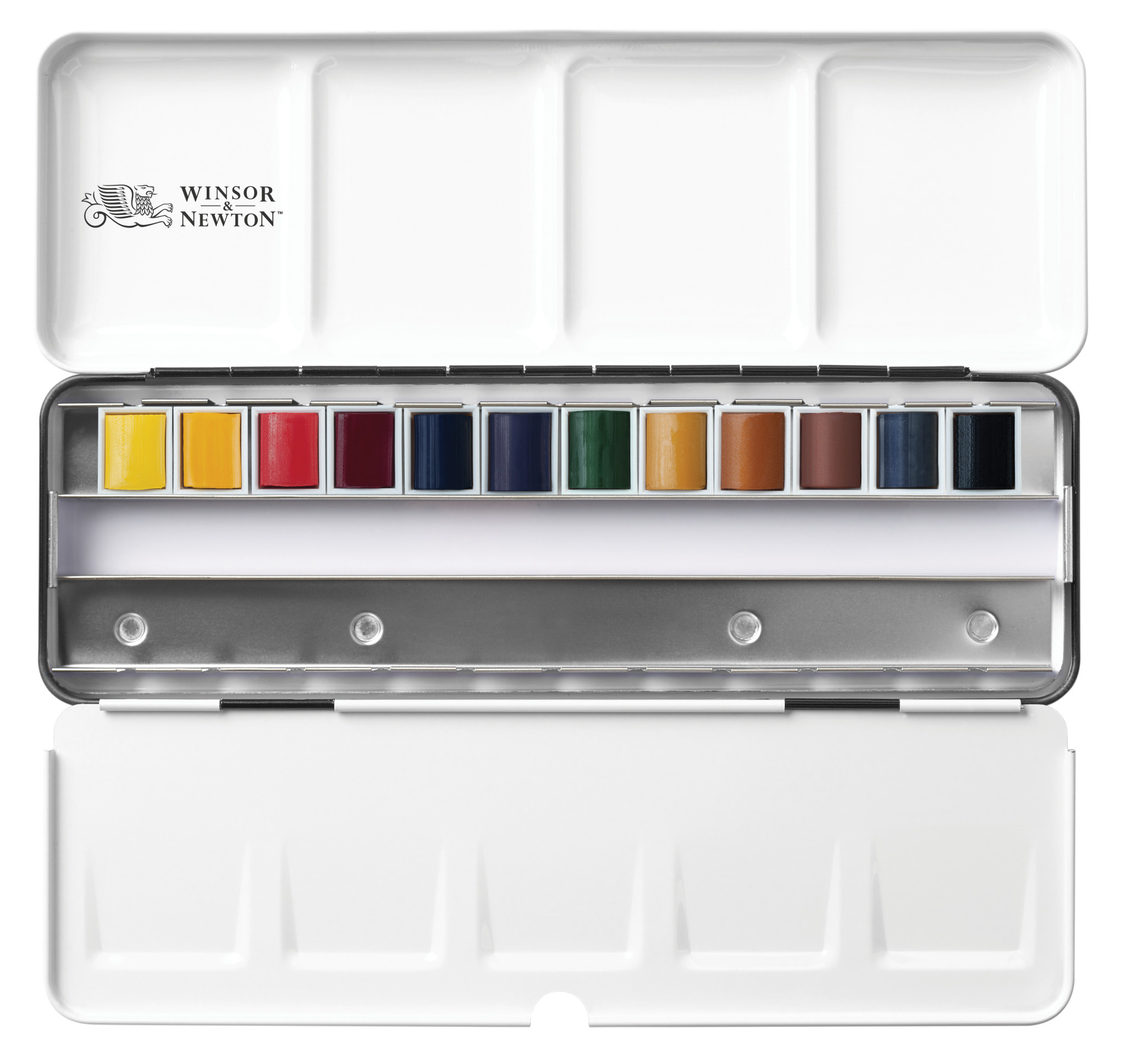 WINSOR & NEWTON Pro Watercolour 12 Hp Boite Metal Voyage Personnalisable