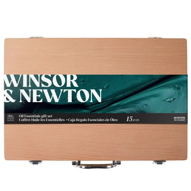 WINSOR & NEWTON Winton Huile Coffret Bois 8X37Ml
