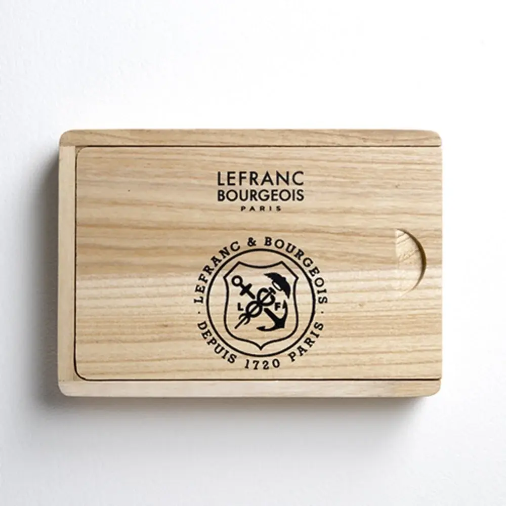 LEFRANC BOURGEOIS Fine Aquarelle Coffret Bois 12 H/Pan+Accessores
