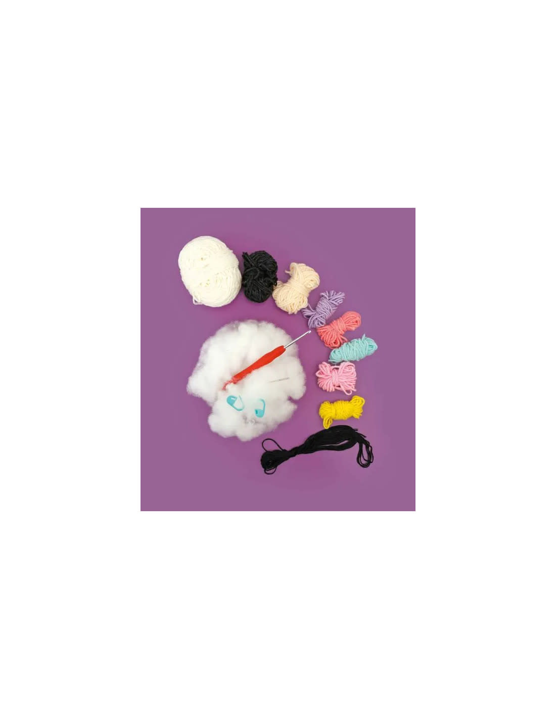 GRAINE CREATIVE Kit Minigurumi Vache 10cm